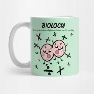 Multiply Your Cuteness: Biology's Adorable Mitosis Mayhem Mug